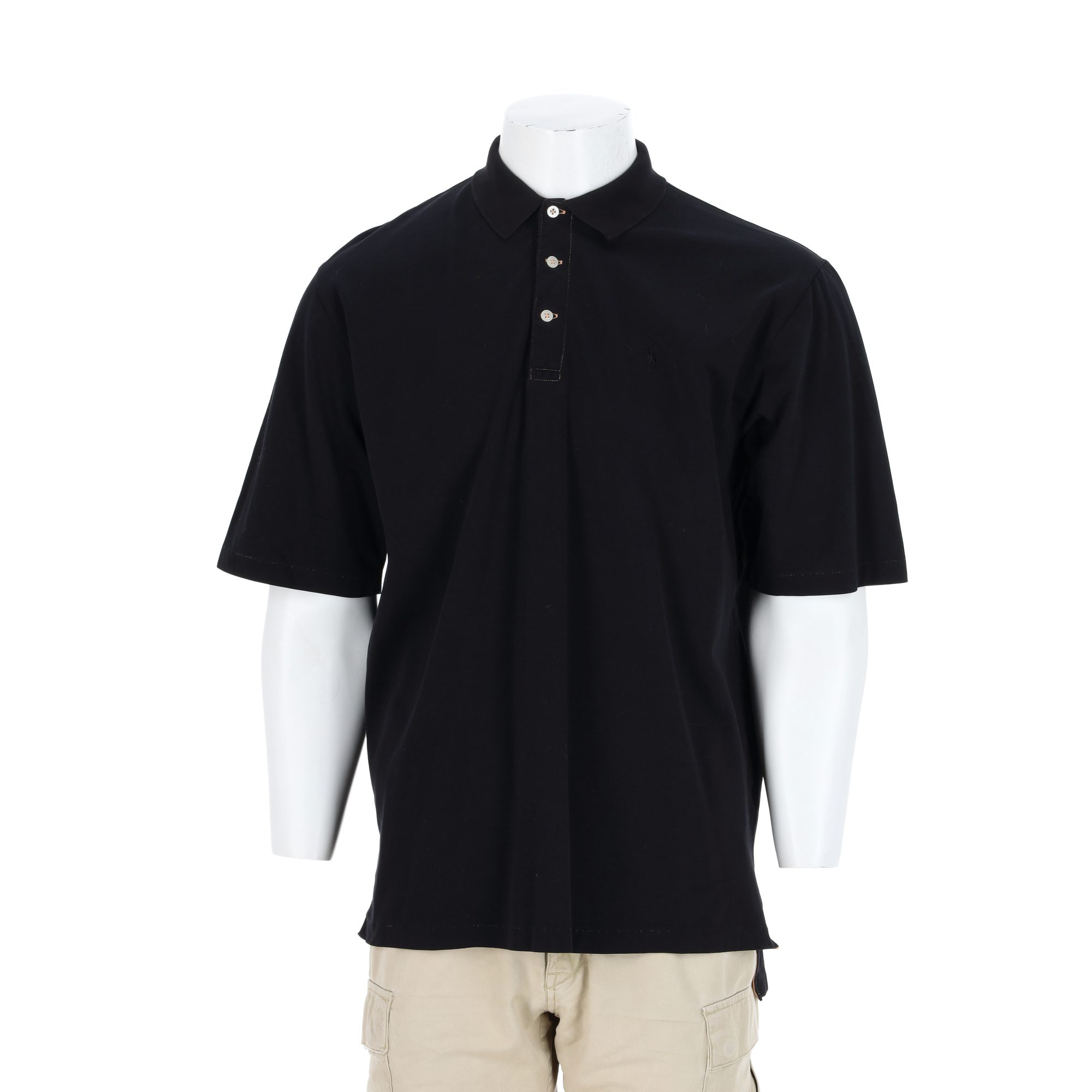 Polo Ralph Lauren Polo manches courtes Homme  Noir - Bon état