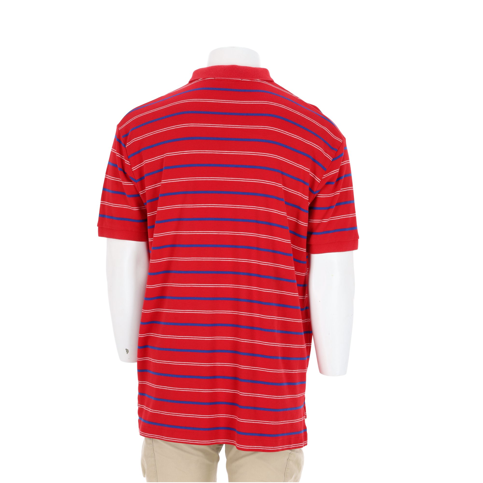 Polo manches courtes Homme  Rouge 2