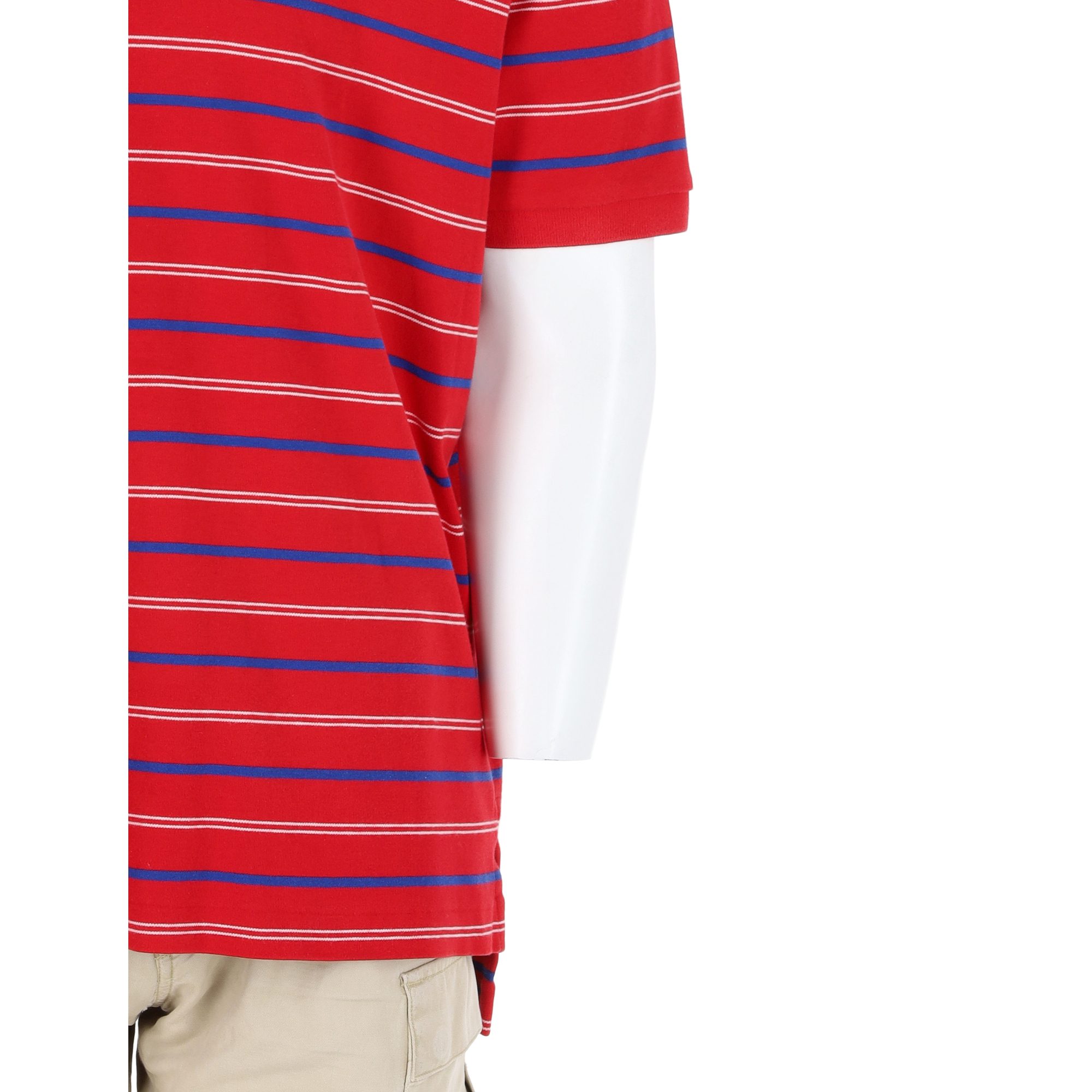 Polo manches courtes Homme  Rouge 7