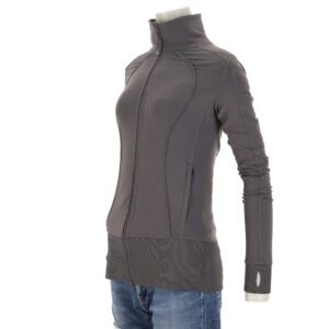 Veste Femme  Micro-Rib Gris