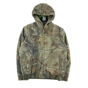 Blouson homme manches longues camouflage Vintage Motif a motifs Col Rond