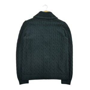 Gilet femme manches longues noir Lauren Ralph Lauren Col Revert