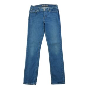 Jean coupe ajustee femme bleu Levi Strauss