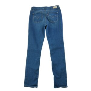 Jean coupe ajustee femme bleu Levi Strauss