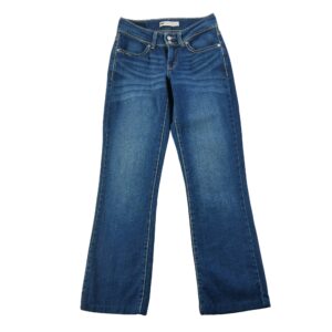Jean coupe droite femme bleu Levi Strauss