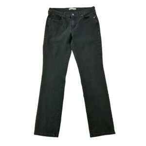 Jean coupe droite femme noir Levi Strauss