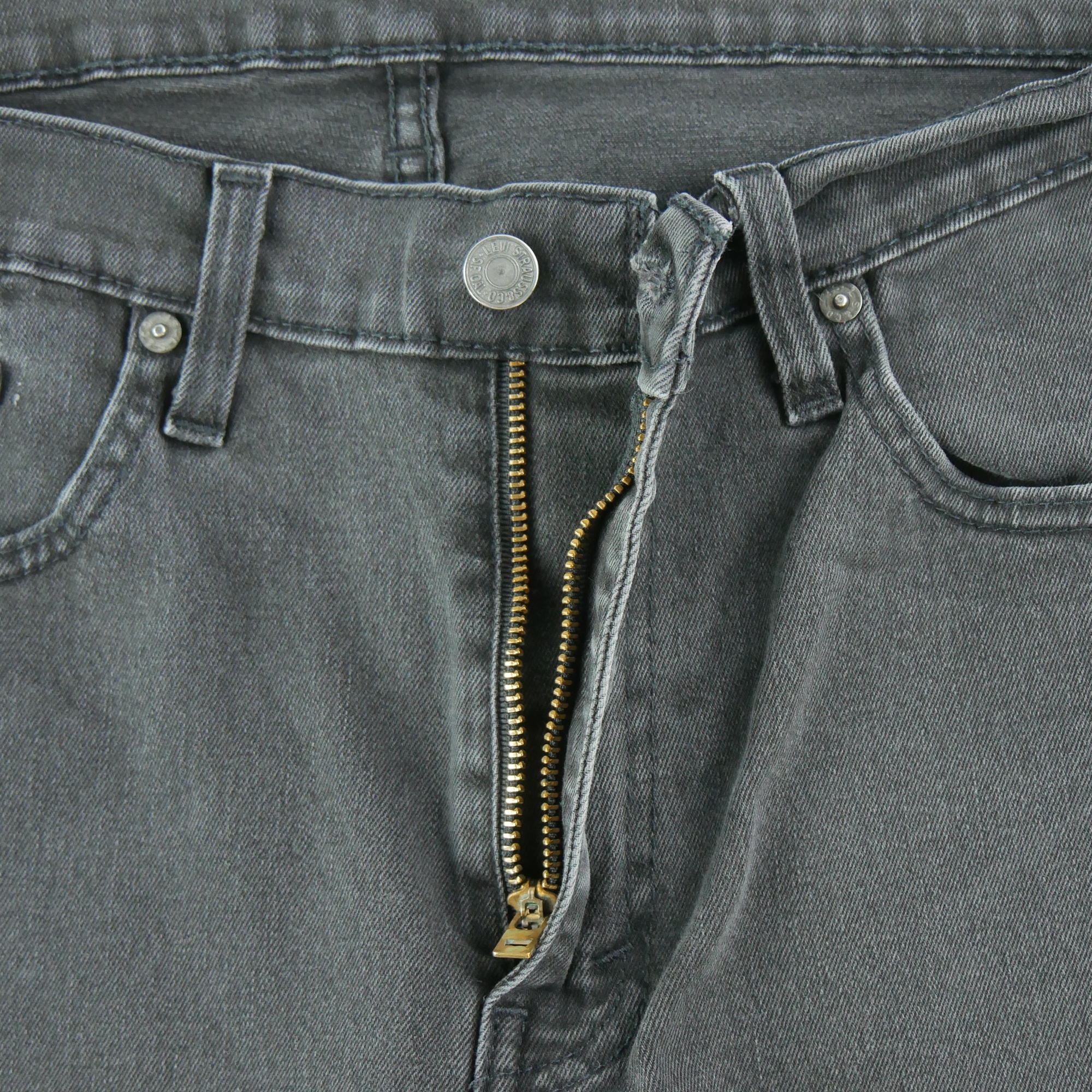 Jean Homme Levis 514 Straight Fit Noir 5