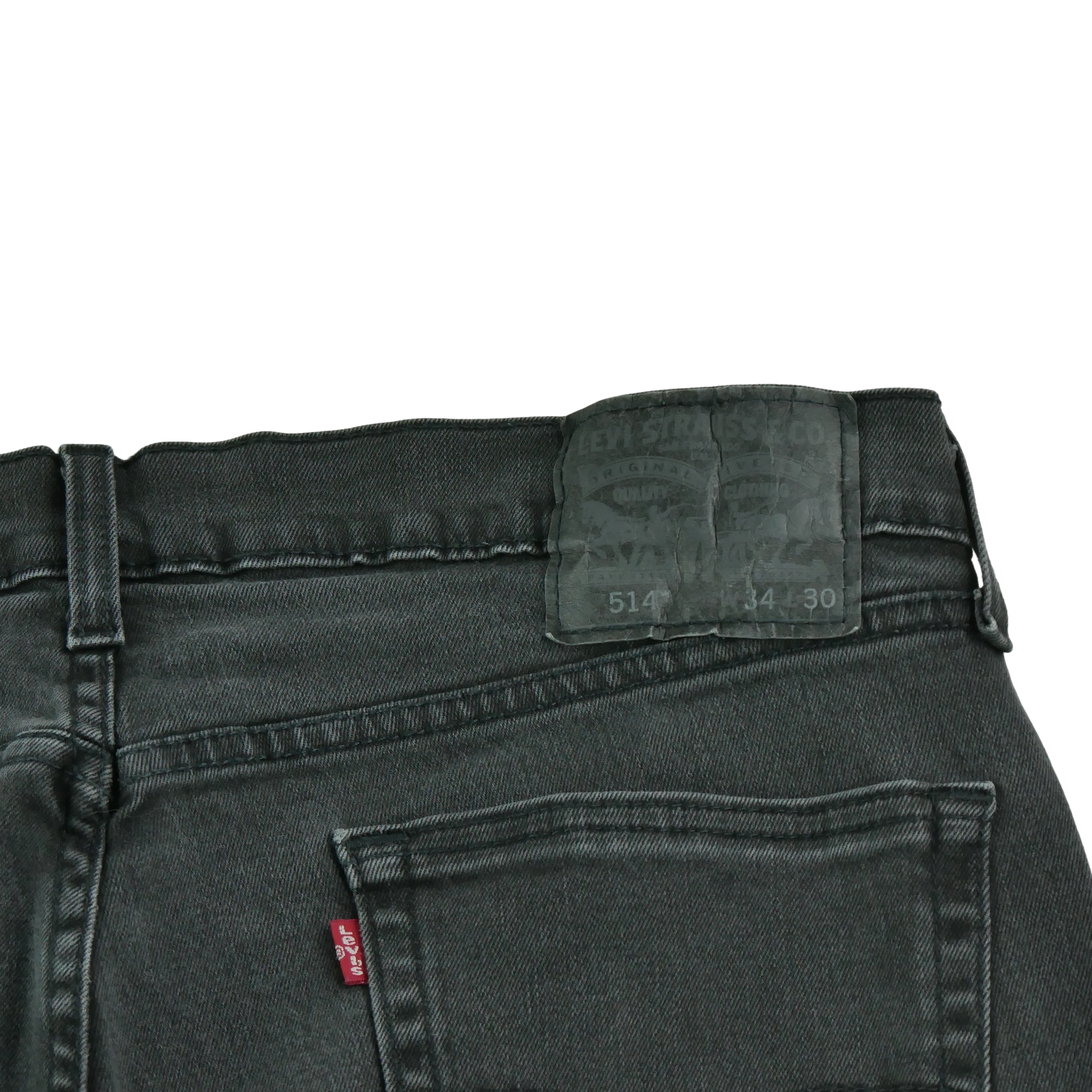 Jean Homme Levis 514 Straight Fit Noir 7