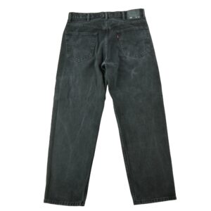 Jean coupe large homme noir Levi Strauss