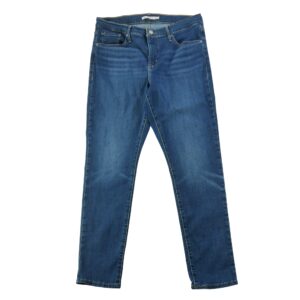 Jean coupe skinny femme bleu Levi Strauss