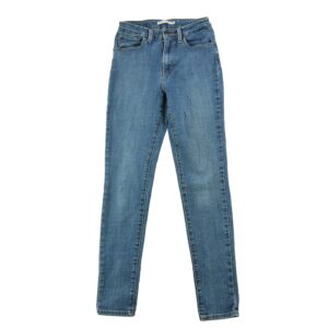 Jean coupe skinny femme bleu Levi Strauss