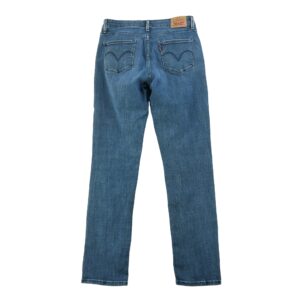 Jean coupe skinny femme bleu Levi Strauss