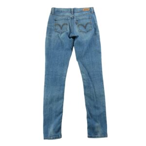 Jean coupe skinny femme bleu Levi Strauss