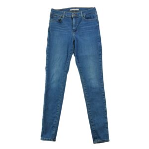 Jean coupe skinny femme bleu Levi Strauss