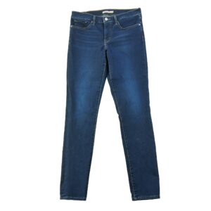 Jean coupe skinny femme bleu Levi Strauss