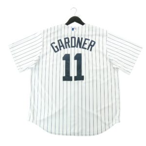 Maillot manches courtes homme blanc MLB Equipe New York Yankees