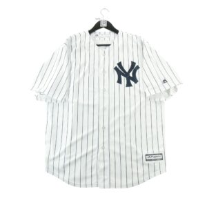 Maillot manches courtes homme blanc MLB Equipe New York Yankees