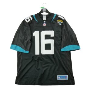 Maillot manches courtes homme noir NFL Equipe Jacksonville Jaguars