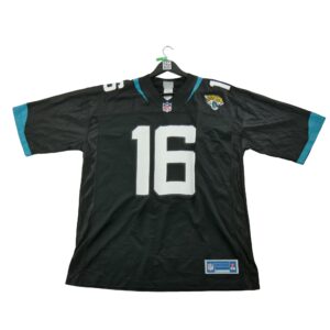 Maillot manches courtes homme noir NFL Equipe Jacksonville Jaguars
