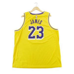 Maillot sans manches homme jaune Nike Equipe Los Angeles Lakers