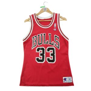Maillot sans manches homme rouge Champion Equipe Chicago Bulls