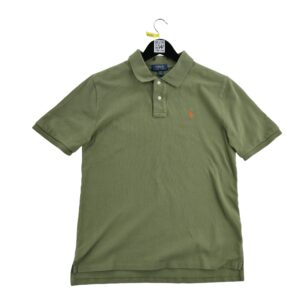 Polo manches courtes enfant kaki Polo Ralph Lauren Col Polo
