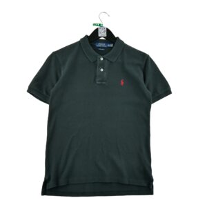 Polo manches courtes enfant noir Polo Ralph Lauren Col Polo