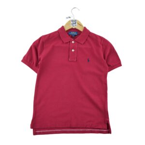 Polo manches courtes enfant rouge Polo Ralph Lauren Col Polo