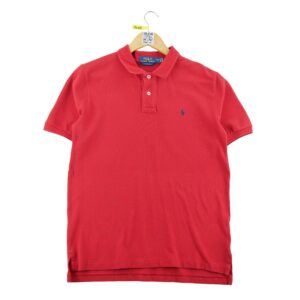 Polo manches courtes enfant rouge Polo Ralph Lauren Col Polo