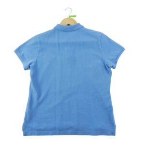 Polo manches courtes femme bleu clair Polo Ralph Lauren Col Polo