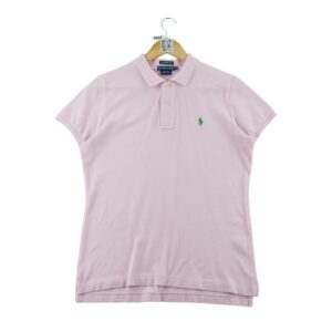Polo manches courtes femme rose Polo Ralph Lauren Col Polo