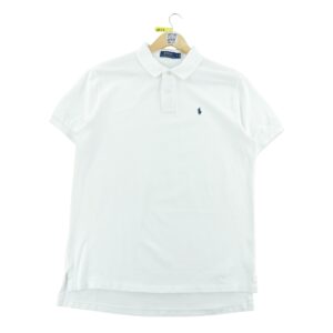 Polo manches courtes homme blanc Polo Ralph Lauren Col Polo