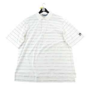 Polo manches courtes homme blanc Polo Ralph Lauren Motif a rayures Col Polo