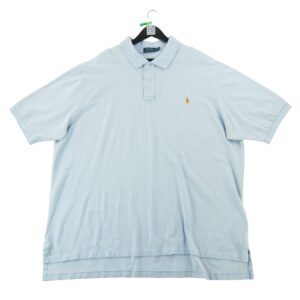 Polo manches courtes homme bleu clair Polo Ralph Lauren Col Polo