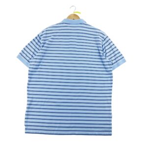 Polo manches courtes homme bleu clair Polo Ralph Lauren Motif a rayures Col Polo