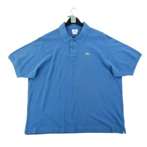 Polo manches courtes homme bleu Lacoste Col Polo