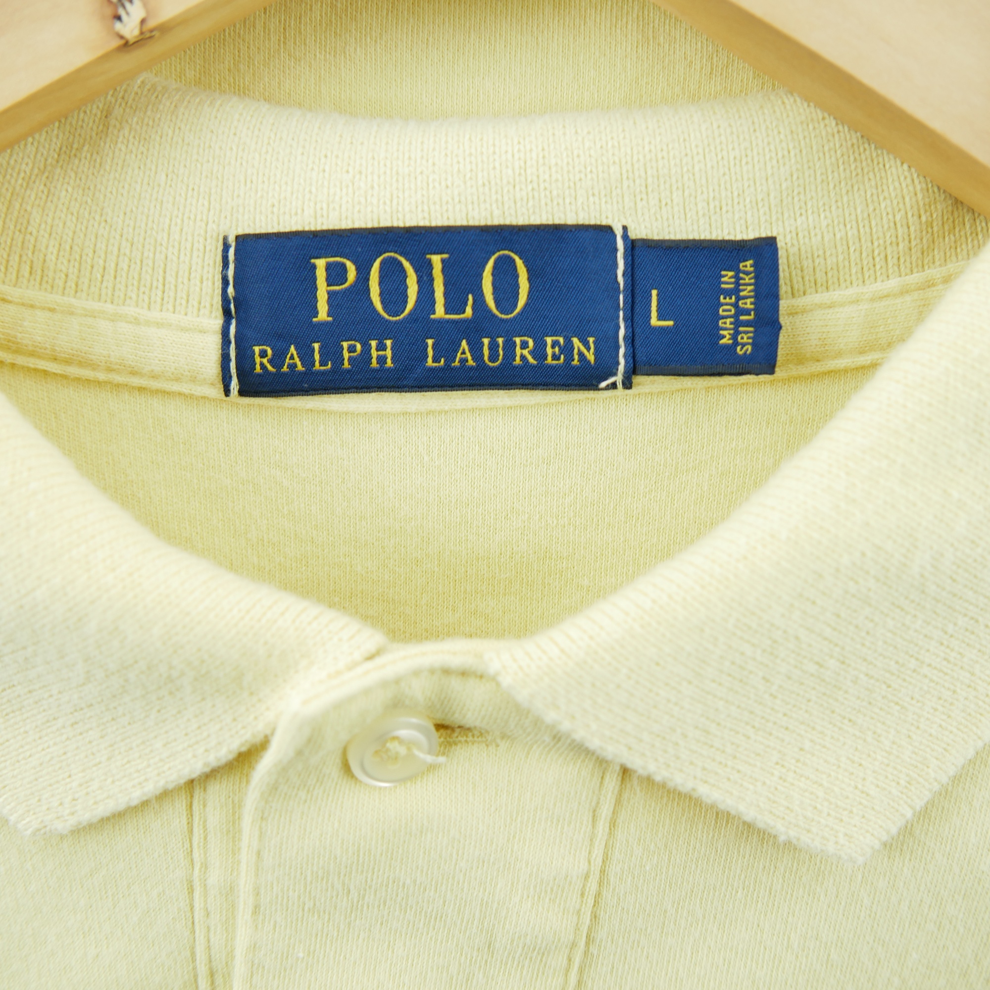 Polo manches courtes Homme  Jaune 7