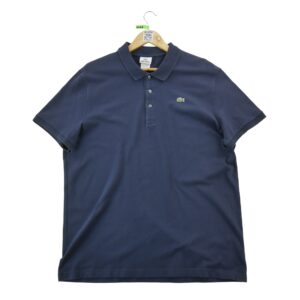 Polo manches courtes homme marine Lacoste Col Polo