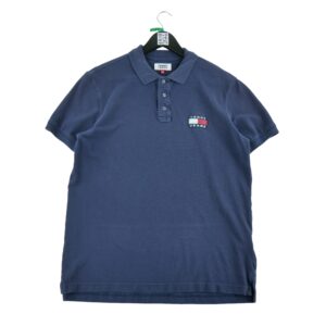 Polo manches courtes homme marine Tommy Hilfiger Col Polo