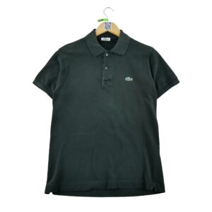 Polo manches courtes homme noir Lacoste Col Polo
