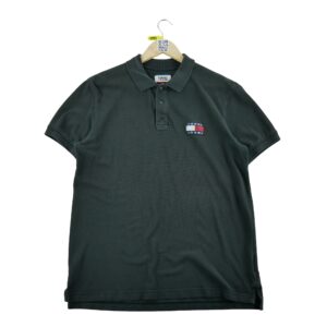 Polo manches courtes homme noir Tommy Hilfiger Col Polo