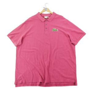 Polo manches courtes homme rose Lacoste Col Polo