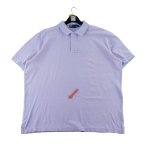 Polo manches courtes homme violet Polo Ralph Lauren Col Polo