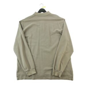 Polo manches longues homme beige Polo Ralph Lauren Col Polo