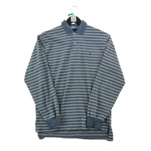 Polo manches longues homme gris Polo Ralph Lauren Motif a rayures Col Polo