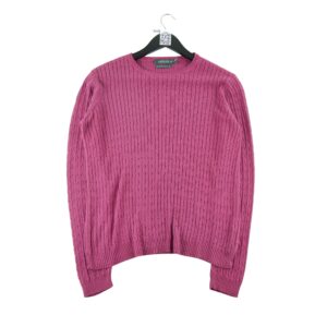 Pull femme manches longues bordeaux Lauren Ralph Lauren Col Rond