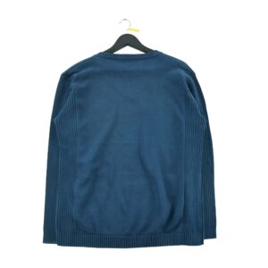 Pull femme manches longues marine Armani Exchange Col V