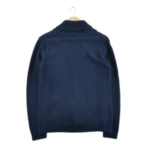 Pull femme manches longues marine Lauren Ralph Lauren Col Chale