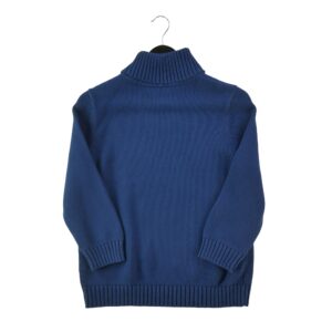 Pull femme manches longues marine Lauren Ralph Lauren Col Roule