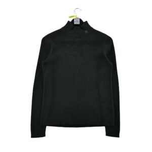 Pull femme manches longues noir Lauren Ralph Lauren Col Montant
